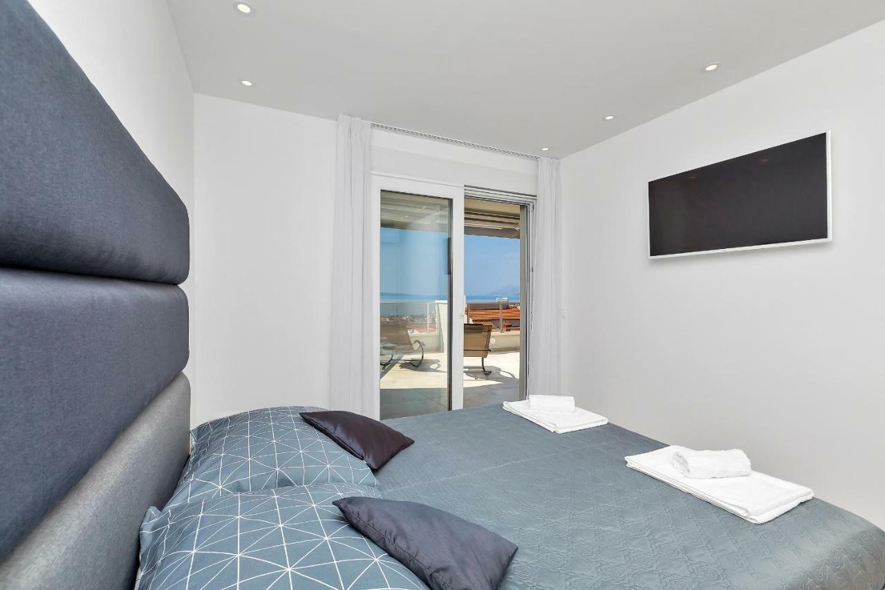 Apartmán Penthouse Bella Vista Makarská Exteriér fotografie