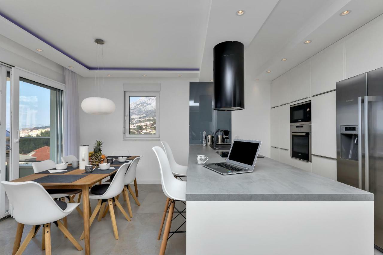 Apartmán Penthouse Bella Vista Makarská Exteriér fotografie