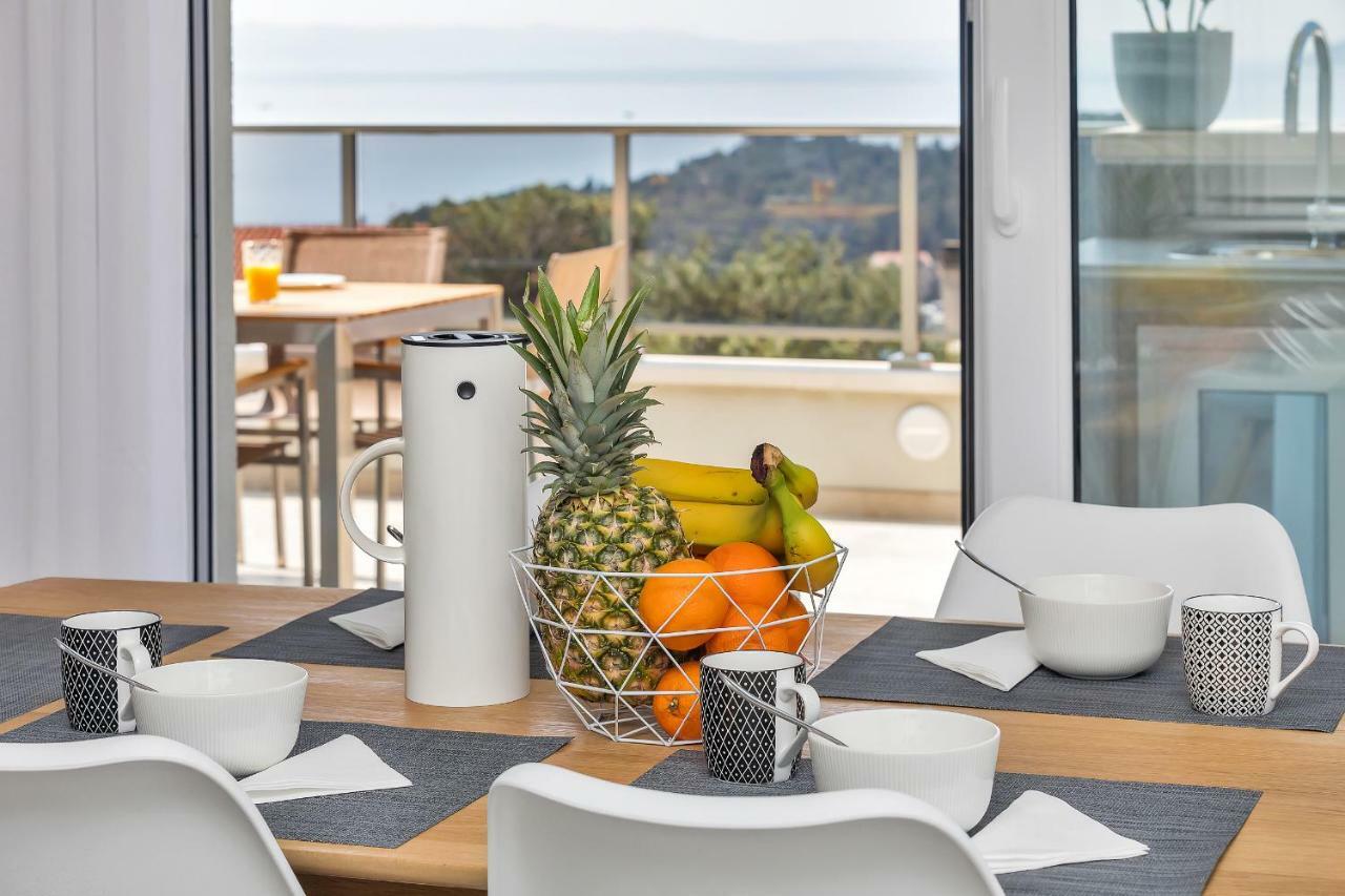 Apartmán Penthouse Bella Vista Makarská Exteriér fotografie