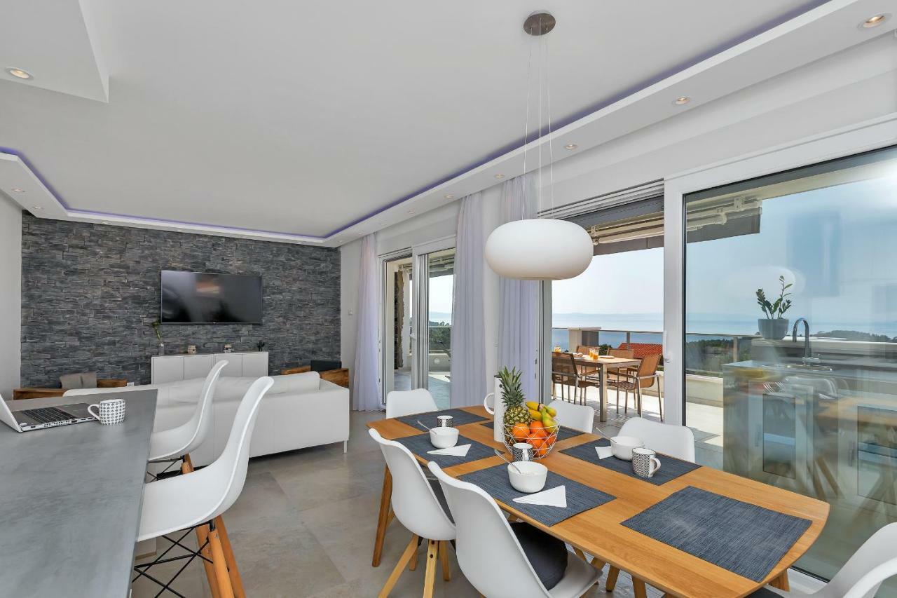 Apartmán Penthouse Bella Vista Makarská Exteriér fotografie