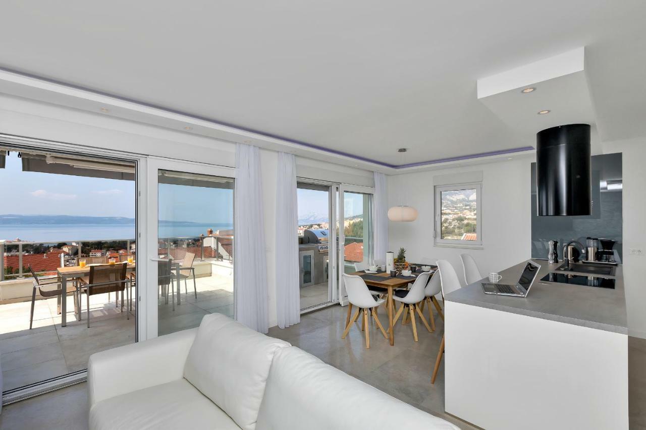 Apartmán Penthouse Bella Vista Makarská Exteriér fotografie